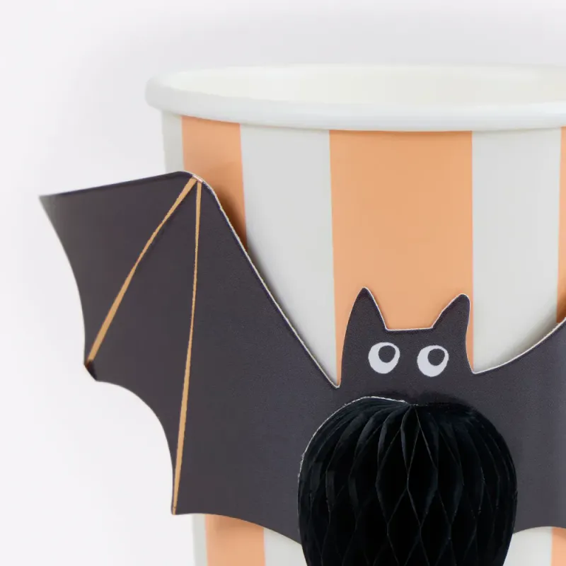 PAPPKRUS – Halloweenfigurer 3D – 8 stk. – Meri Meri