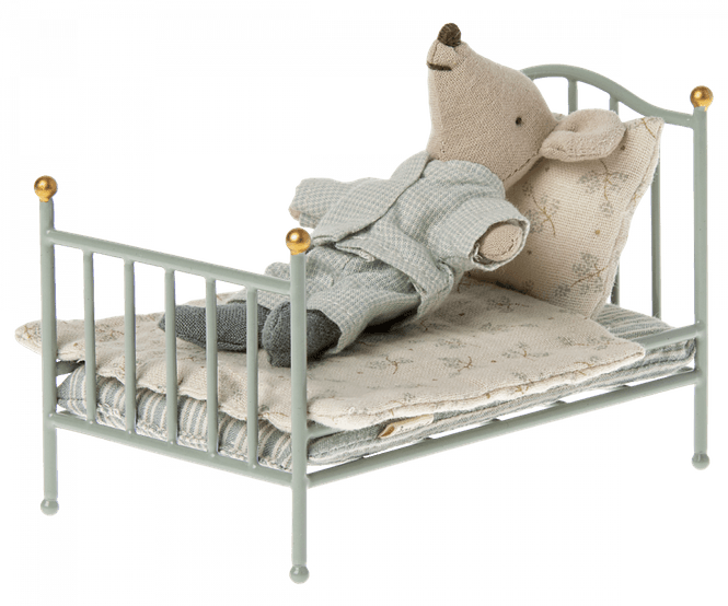 Hovedbilde SENG TIL MUSENE – Mint – Maileg