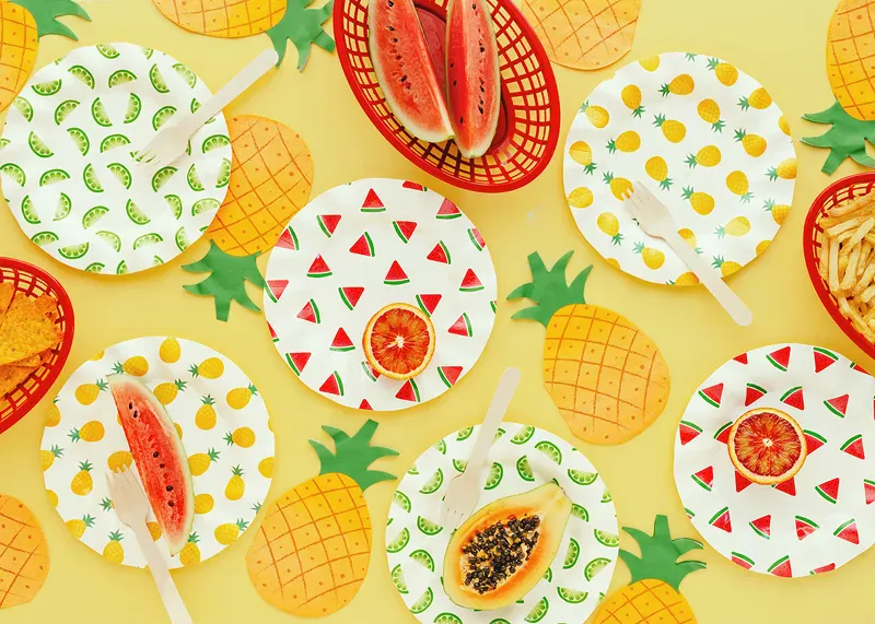 SERVIETTER – Ananas – 20 pk – PartyDeco