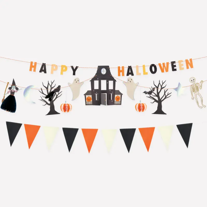 GIRLANDER – Happy Halloween – Meri Meri