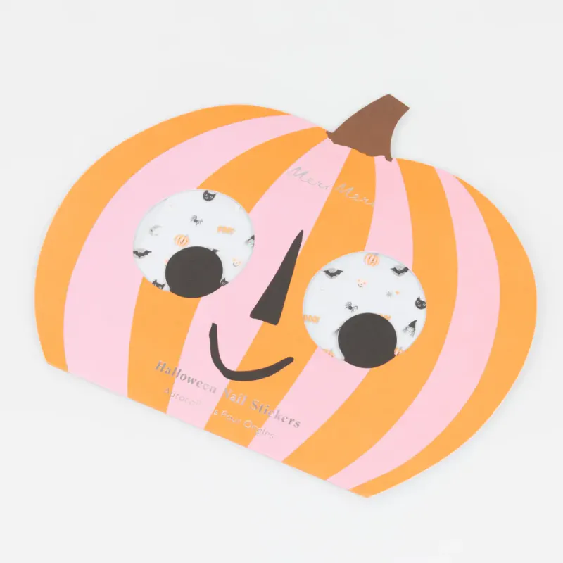 NEGLESTICKERS – Halloween – 200 stk – Meri Meri