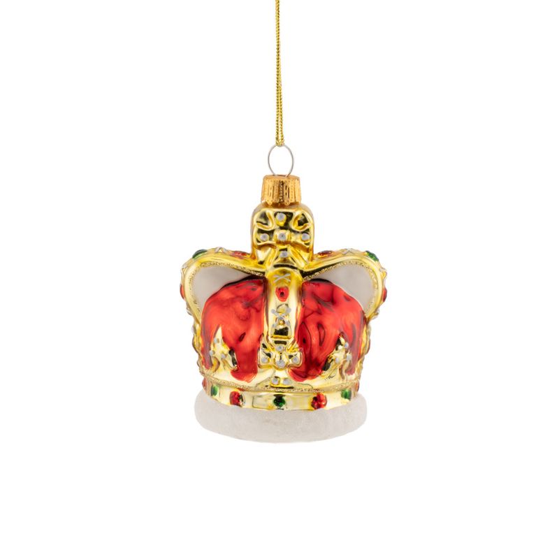 JULETREPYNT – Rød kongekrone – Sass & Belle
