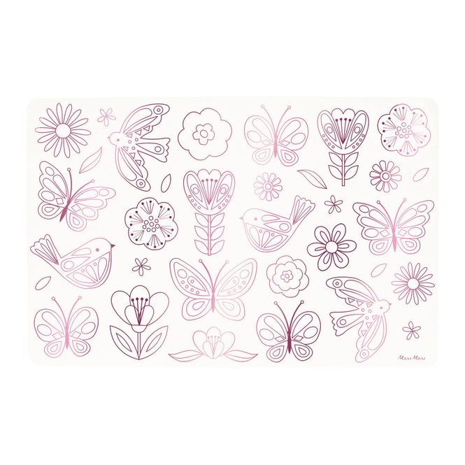 Hovedbilde FARGELEGGINGSBRIKKER – Blomster og sommerfugler ...