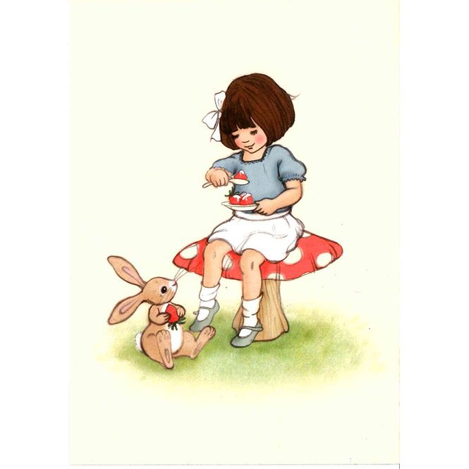 Hovedbilde KORT - Strawberries and Cream - Belle & Bo