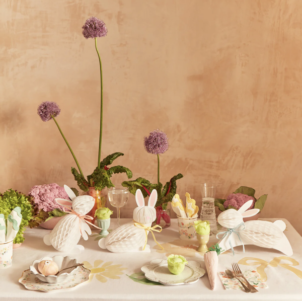 Hovedbilde HONEYCOMB – Påskekaniner i 3D – 6 pk – ...