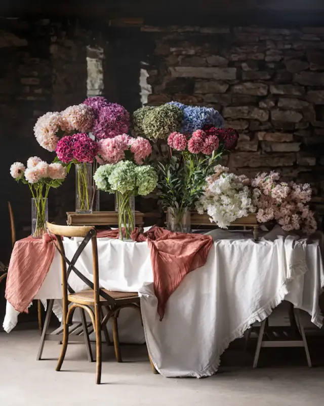 KUNSTIG BLOMST – Dahlia Dusty Pink – Alot