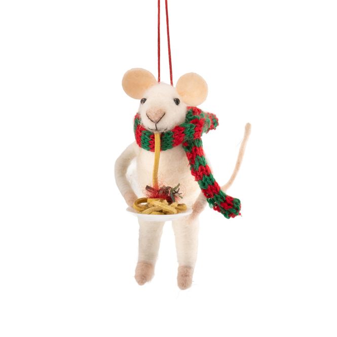 Hovedbilde JULETREPYNT – Mus med spaghetti – Sass & Belle