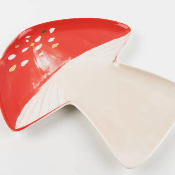 Hovedbilde TALLERKEN – Sopp - porselen – 2-pk – Meri ...