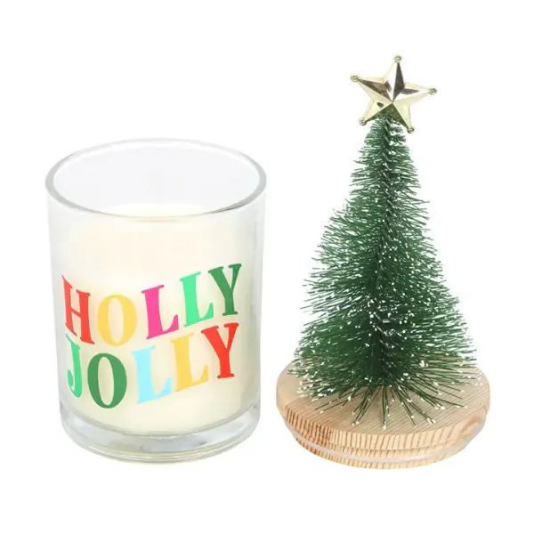 Hovedbilde DUFTLYS – Holly Jolly med juletre – Something ...