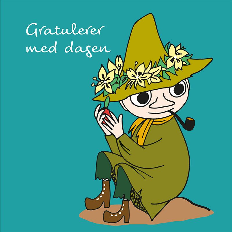 MUMMIKORT - Snusmumriken - Gratulerer med Dagen
