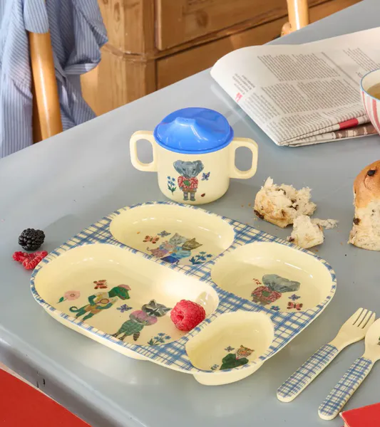 Hovedbilde BABYKOPP – Elefant med blått lokk – Nathalie ...