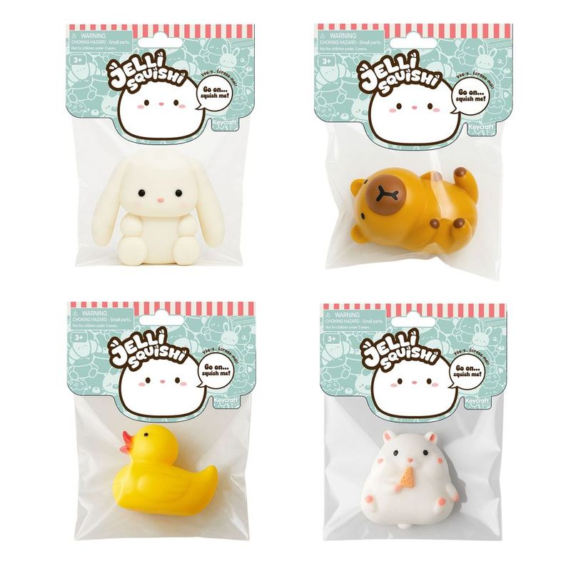SQUISHY – Jelli Squishi Pets – Keycraft