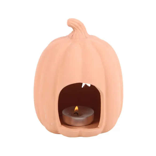 Hovedbilde TELYSHOLDER – Gresskar i terrakotta 9 cm – ...