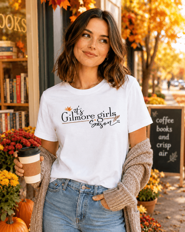 T-SKJORTE – Gilmore Girls Season – Festligetrykk