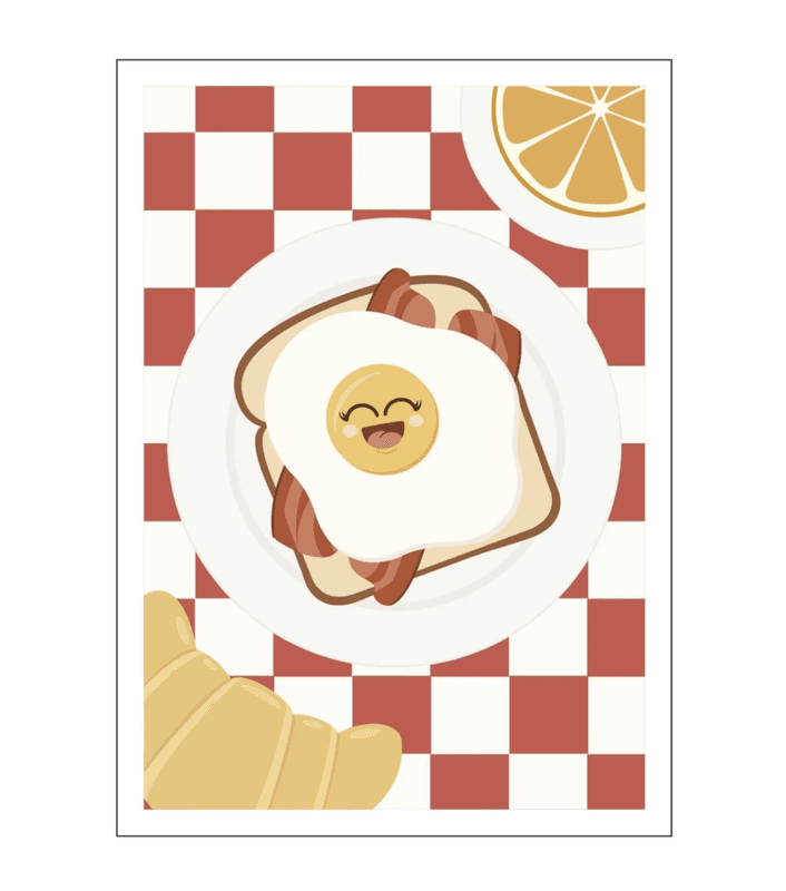 PLAKAT - Sunny side up - A3 - Stay Cute