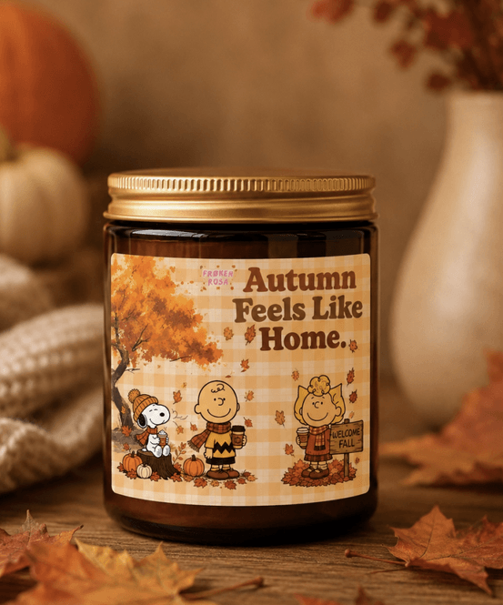 Hovedbilde DUFTLYS – Autumn Feels Like Home – Frøken Rosa
