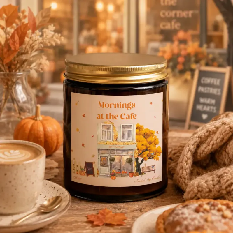 DUFTLYS – Mornings at the Café – Frøken Rosa