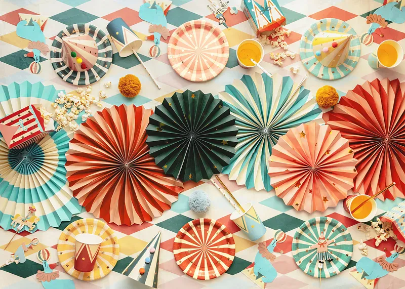 PAPPASJETTER – Circus Striper – 6 pk – PartyDeco