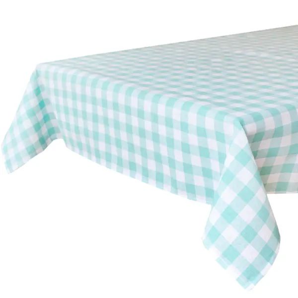 Hovedbilde DUK – Rutete mint og hvit – Talking Tables