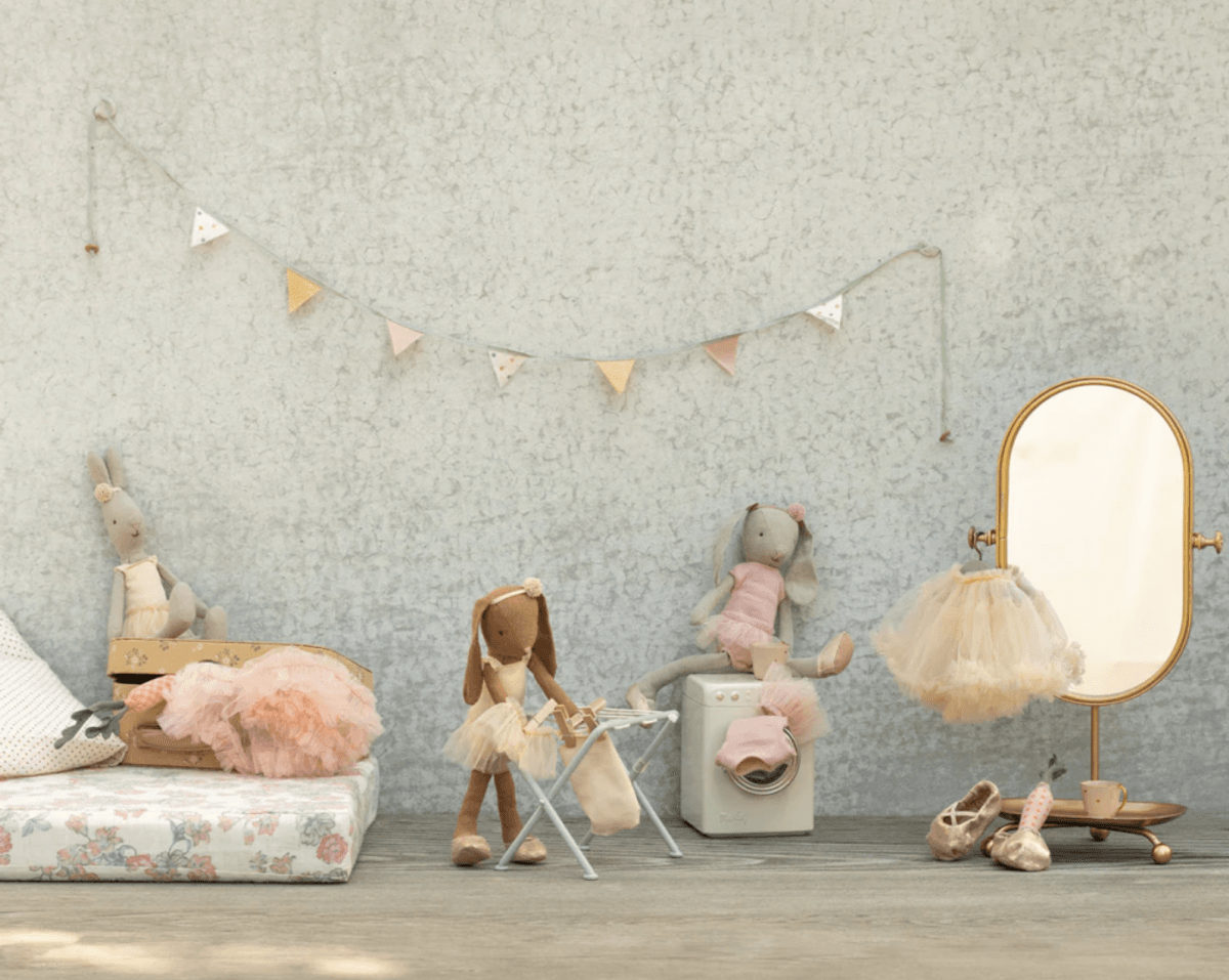 KANIN – Str 2 – Ballettdrakt og skjørt Rose – Maileg