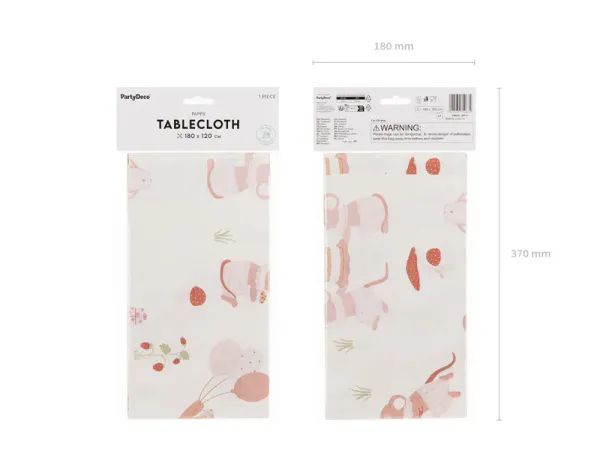 Hovedbilde PAPIRDUK – Mus – PartyDeco