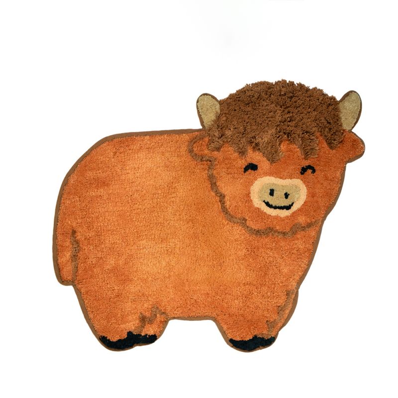 GULVMATTE – Highland Cow – Sass & Belle