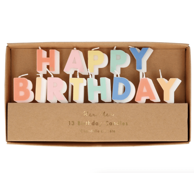 Hovedbilde KAKELYS – Happy Birthday – 13-pk – Meri ...