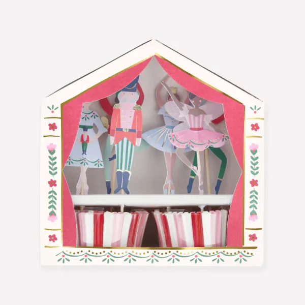 Hovedbilde MUFFINSSETT – Nøtteknekkeren Ballet – Meri Meri