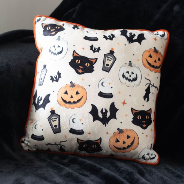 Hovedbilde PUTE – Halloween katt & gresskar – Something ...