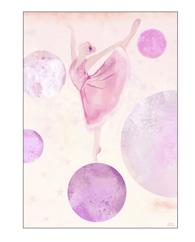 PLAKAT - Dream dancer - A3 - Willero Illustration