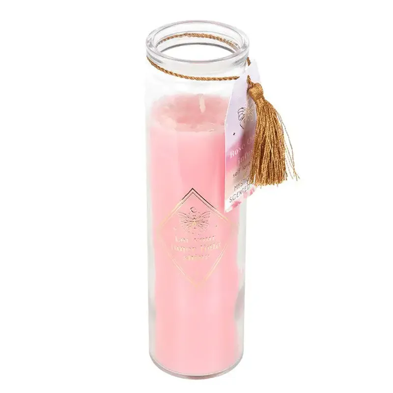 STEARINLYS – Mystic Rose med Rosenkvarts – Something Different