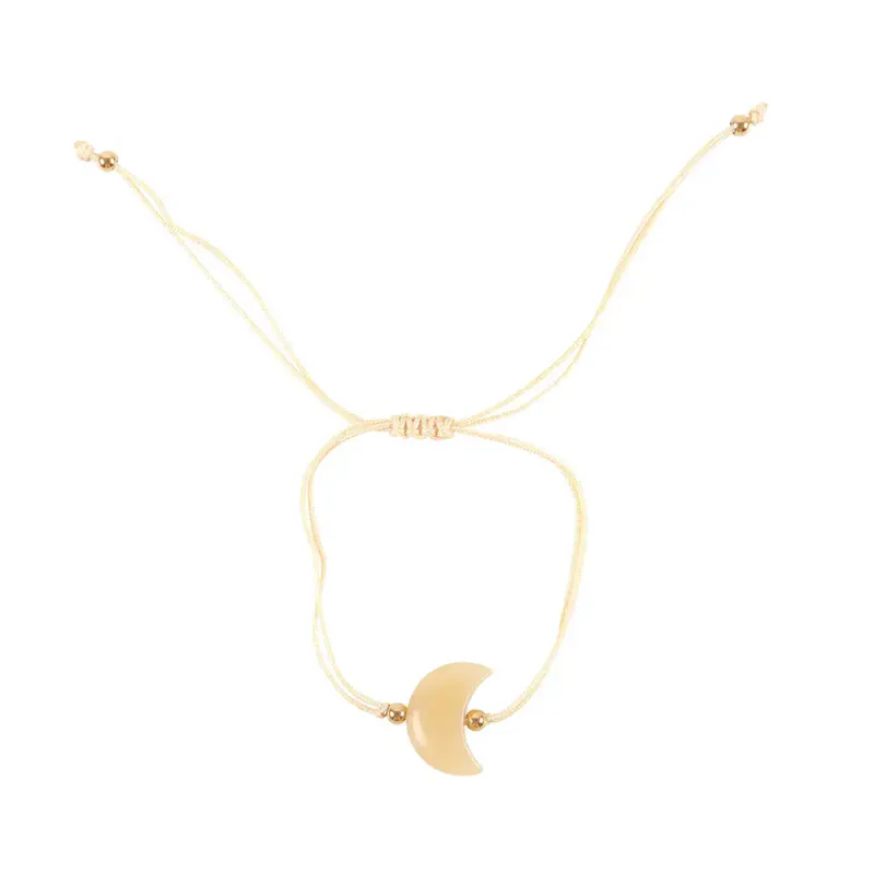 ARMBÅND – Be Brave – Gul Jade Måne – Something Different