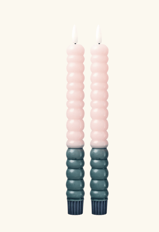 LED-LYS – Rosa og grønn – 2 pk – Rice