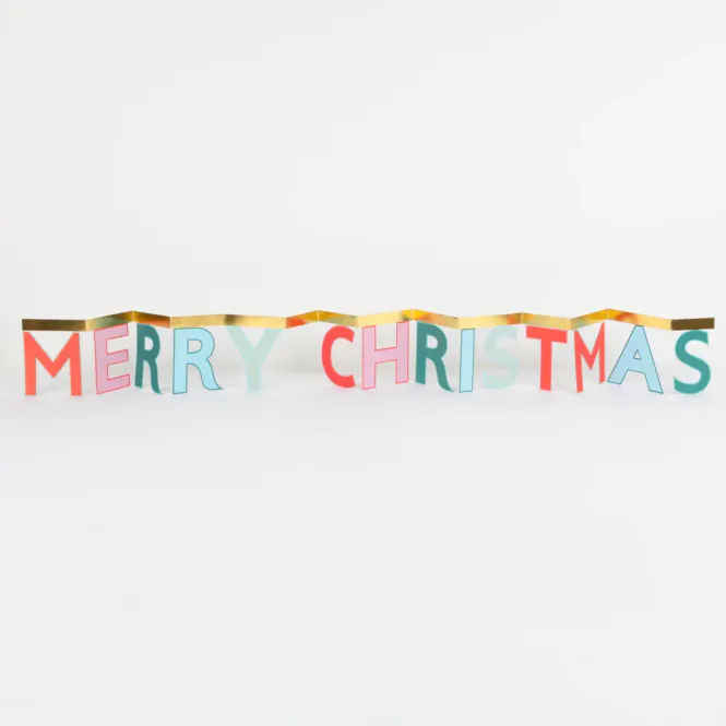 Hovedbilde KORT – Merry Christmas – Meri Meri