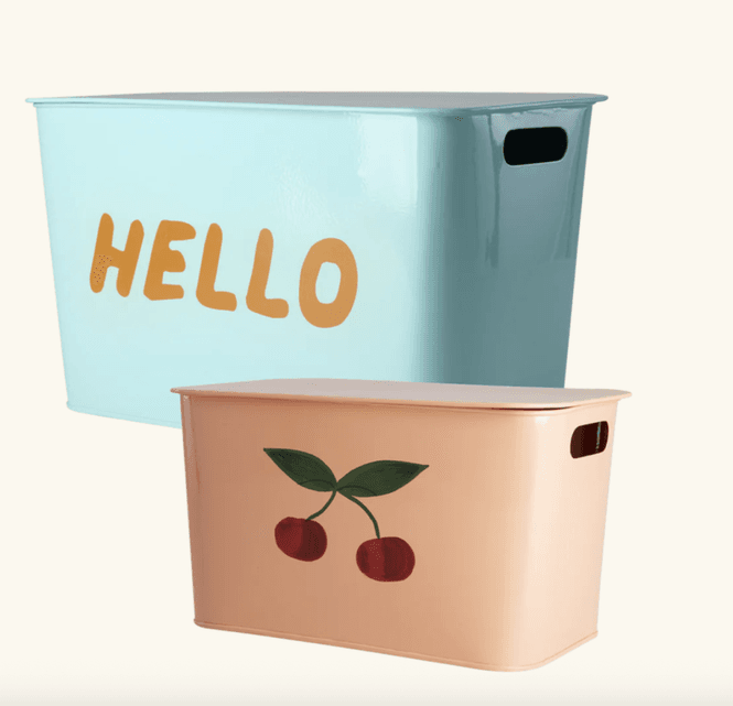 Hovedbilde OPPBEVARINGSBOKSER – 2 pk mint & fersken – Rice