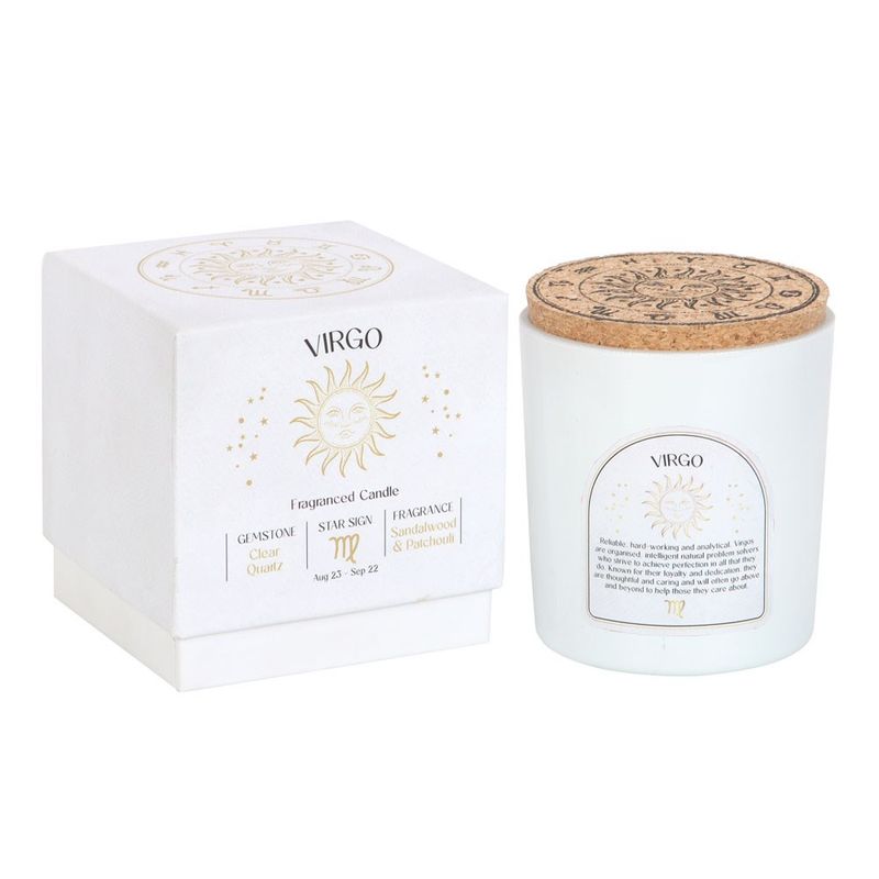STJERNETEGNLYS – Jomfruen (Virgo) – Zodiac Krystall – Something Different