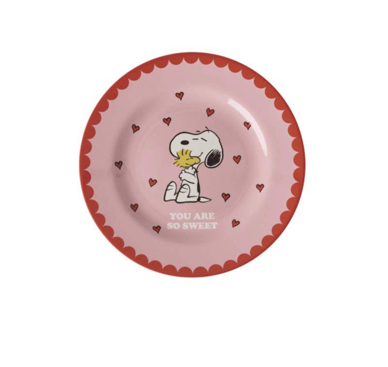 ASJETT – Rosa Snoopy Print – Rice x Peanuts