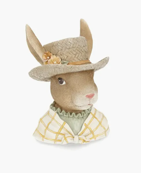 Hovedbilde PÅSKEPYNT – Fru Kanin med Hatt – Alot