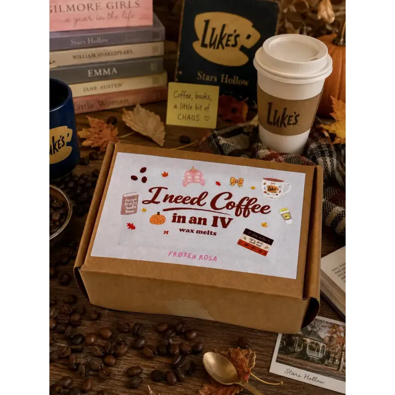 DUFTVOKS – I Need Coffee in an IV – Frøken Rosa