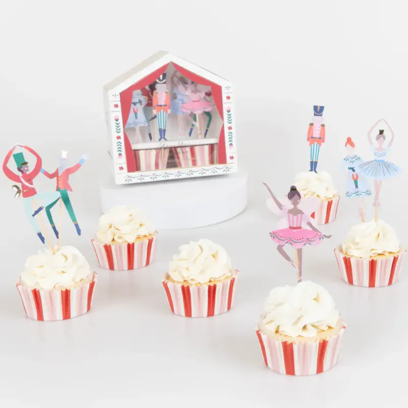MUFFINSSETT – Nøtteknekkeren Ballet – Meri Meri