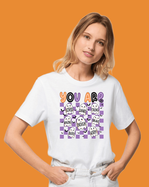 Hovedbilde T-SKJORTE – You Are – Halloween - Festligetrykk