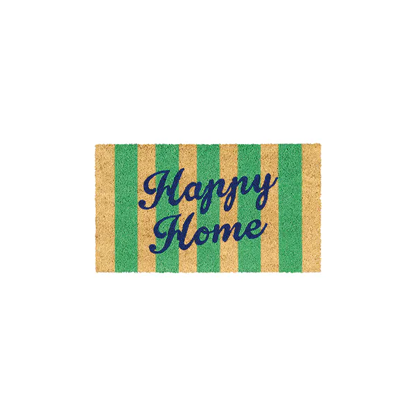 Hovedbilde DØRMATTE – Happy Home – Derrière La Porte
