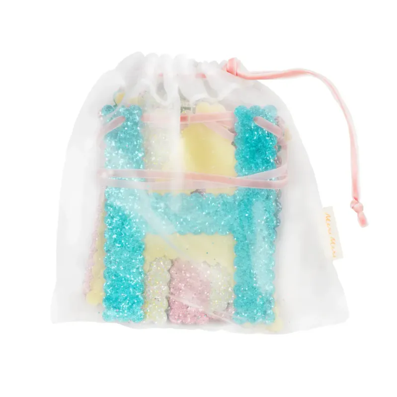 GIRLANDER – Happy Birthday med glitter – Meri Meri