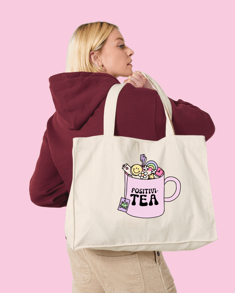 Hovedbilde SHOPPINGBAG – Positivi-Tea – Festligetrykk