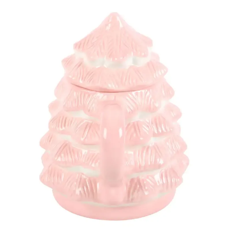 KOPP MED LOKK – Rosa juletre – Something Different
