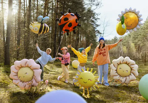 Hovedbilde FOLIEBALLONG – Sol – PartyDeco