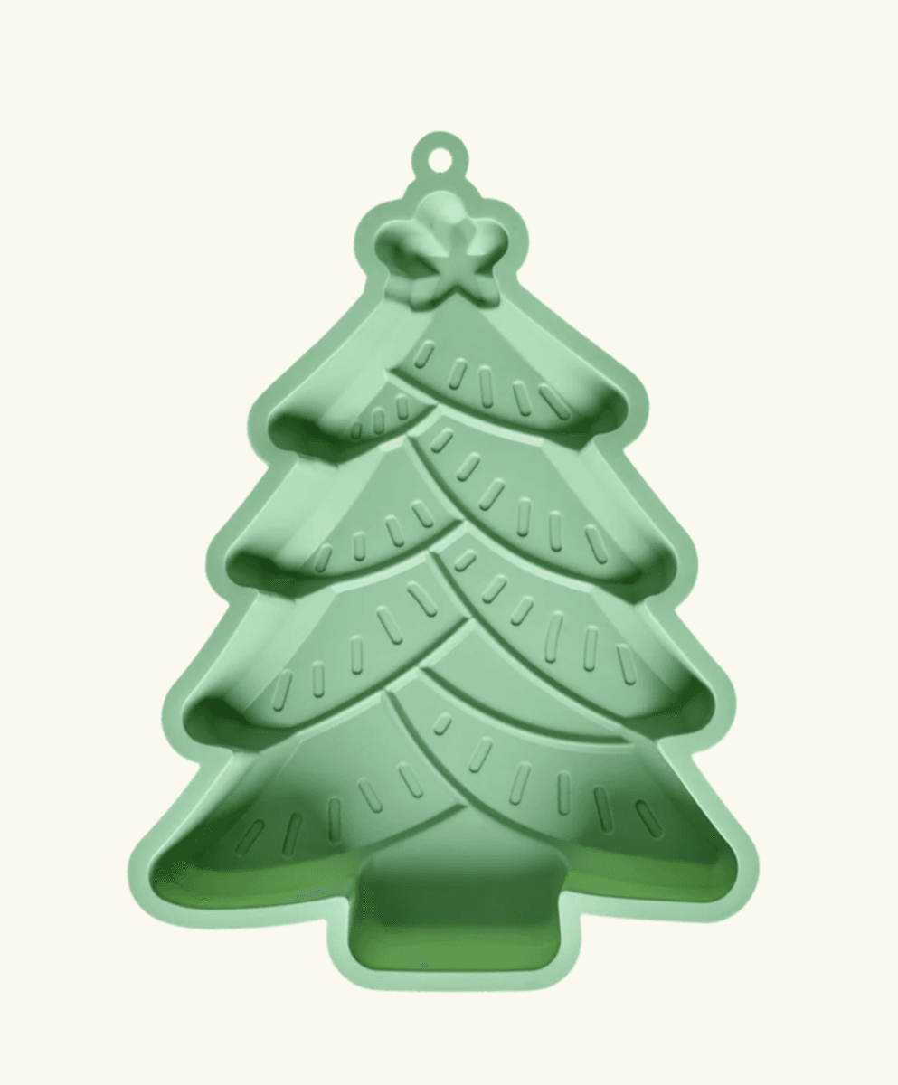 SILIKONFORM – Juletre – Grønn – Rice