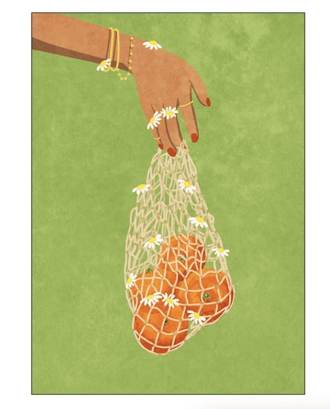 PLAKAT – Fresh Oranges – 30 x 40 cm – Raissa Oltmanns