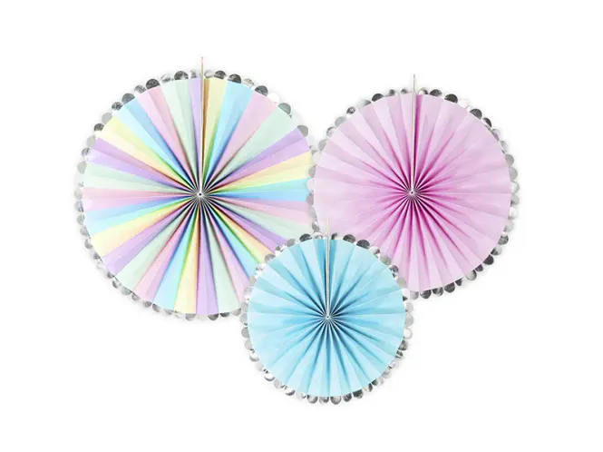Hovedbilde PAPIRVIFTER – Pastell Unicorn – 3 pk – ...