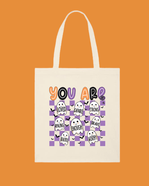 Hovedbilde TOTEBAG – You Are - Halloween – Festligtrykk